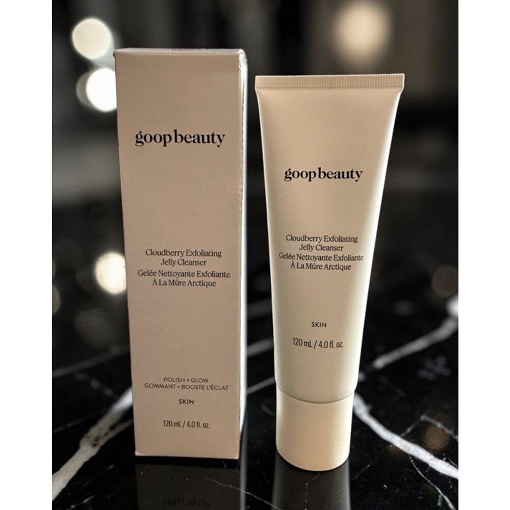 GOOP BEAUTY Cloudberry Exfoliating Jelly Cleanser 4 fl oz / 120 ml NIB